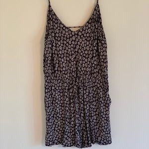 Patterned romper